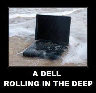 Adele- Rolling in the deep...puns may be the lowest form of humor, but I love them. | Haha funny ...