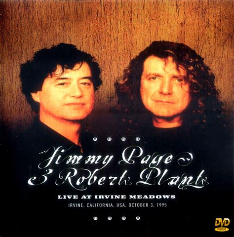 Jimmy Page & Robert Plant Live At Irvin Meadows 1995 dvd