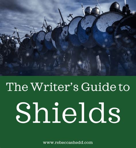 The Writer’s Guide to Shields | Rebecca Shedd - Author