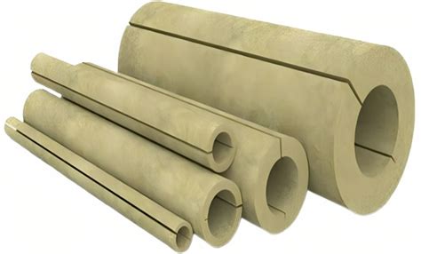 Rockwool Pipe Section - Shree Gayatri Insulation Pvt Ltd