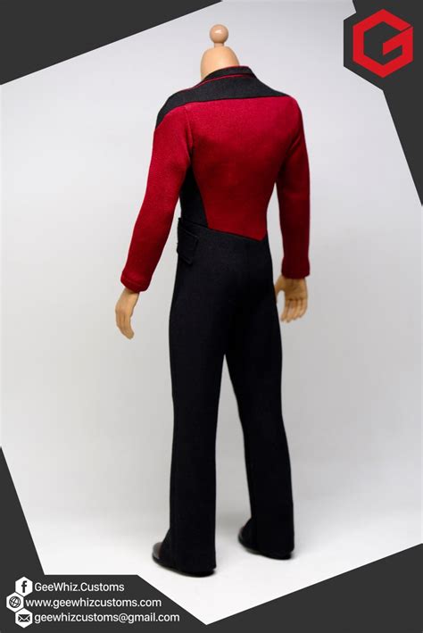 Geewhiz Customs: 1:6 Scale Captain Picard's Season 1-2 Starfleet Uniform