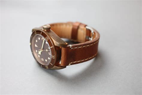 Classic Vintage Leather Watch Strap Watch Strap 20mm Watch Strap 22mm ...