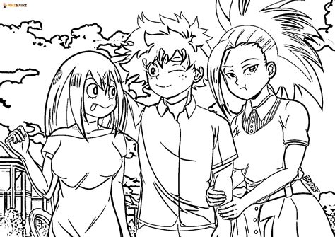 All My Hero Academia Coloring Pages