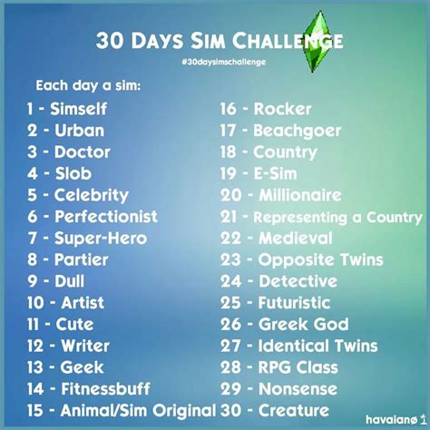 Sims 4 challenges 2022 - Hopspanish