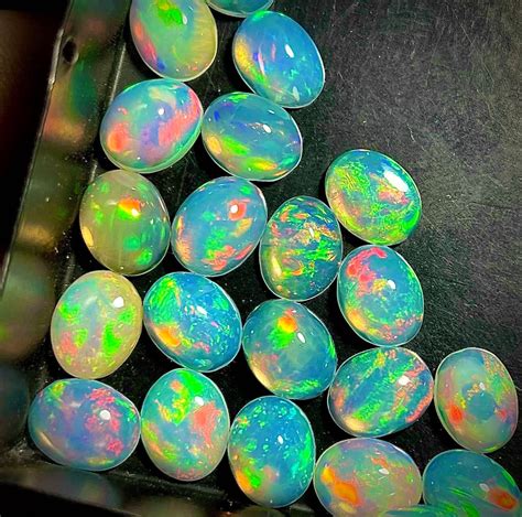 Opal AAAA Cabochons Loose Gemstone Lot Natural Opal - Etsy UK