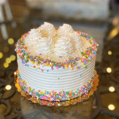 Vanilla Confetti Cake — Amphora Bakery