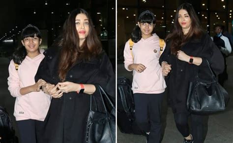 With Daughter Aaradhya Bachchan By Her Side After Rumoured New York ...