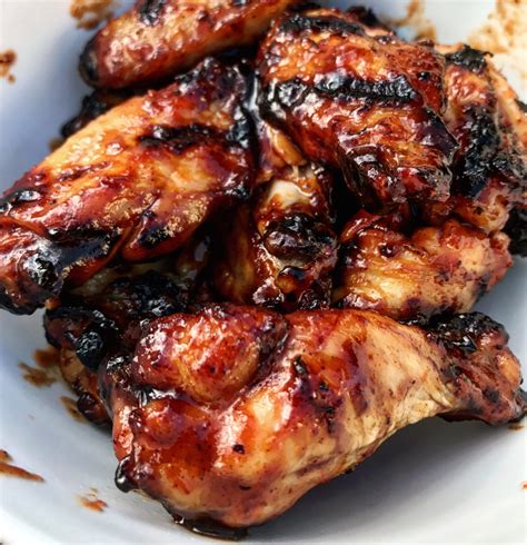 Smoked BBQ Chicken Wings | Glampin' Life