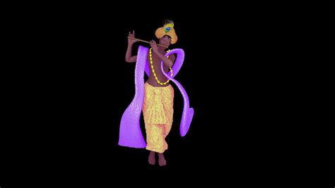 krishna - Download Free 3D model by dushya50 [46d2cc1] - Sketchfab