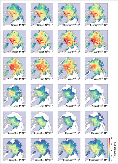 Satellites Get First Full-Year View of Arctic Sea Ice Thickness - Eos