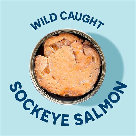 Wild Planet Wild Sockeye Salmon, Skinless & Boneless, Canned Salmon ...