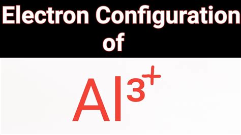 Aluminium Electron Configuration