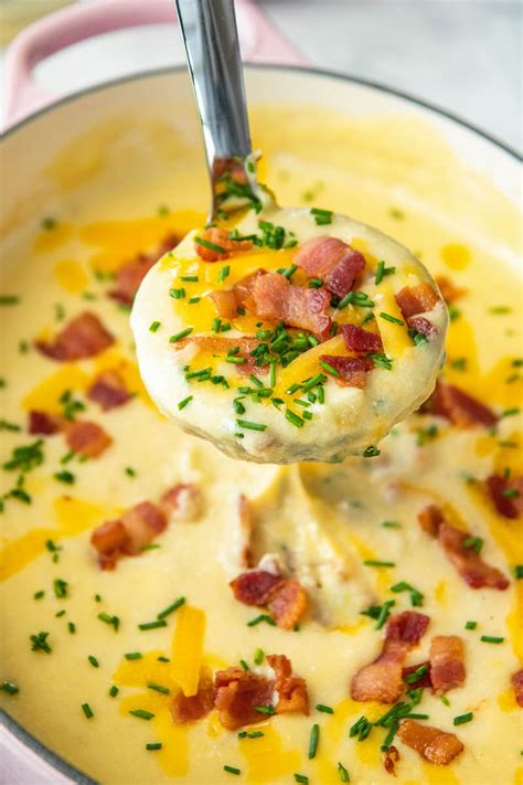 The BEST Loaded Potato Soup | Easy Dinner Ideas