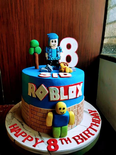 Best Roblox Theme Cake In Hyderabad | Order Online