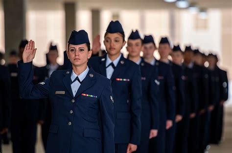 U.S. Air Force basic military training graduates recite - PICRYL Public Domain Search