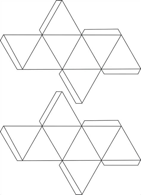 Triangular Prism Net Template Surface Area Of Prisms By Teaching ... | Paper ornaments, Origami ...