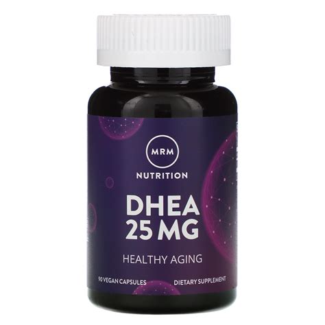 MRM, Nutrition, DHEA, 25 mg, 90 Vegan Capsules - iHerb