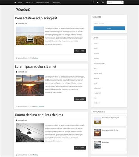 120 Best Free Responsive Blogger Templates 2023 - Page 3 of 3 - freshDesignweb