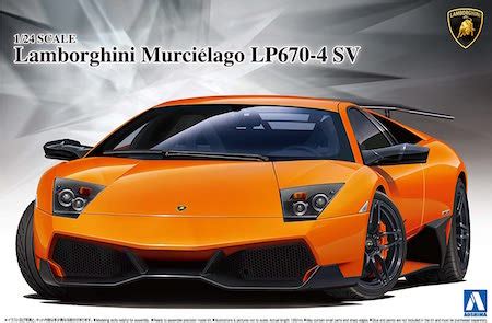 Lamborghini model kits.