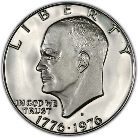 1976 Eisenhower Dollar Values and Prices - Past Sales | CoinValues.com