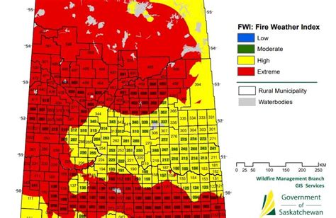 Extreme wildfire risk across parts of southern Sask. | 980 CJME