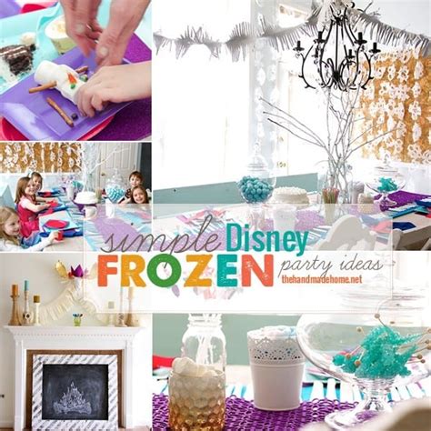 frozen party ideas - The Handmade Home