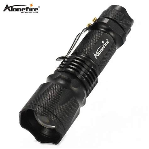 AloneFire-X330-Mini-LED-Flashlight-Waterproof-Zoomable-Torch-Portable-Outdoor-led-torch-camping ...