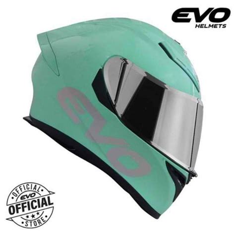 EVO HELMET FULLFACE DUAL VISOR W/FREE CLEAR VISOR | Shopee Philippines