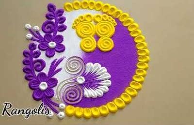 New Top Festival Rangoli Designs Dussehra Muggulu Archives - Blouse Designs