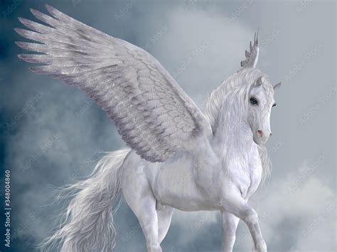 Marvelous White Pegasus - The Pegasus horse is a magical winged ...