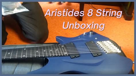 Unboxing the New Aristides Guitar! - YouTube