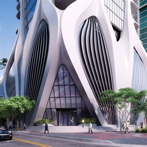 Miami's starchitect-designed residential towers | Zaha hadid, Zaha ...