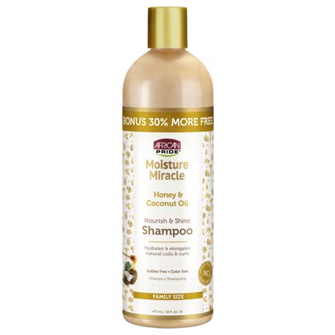 African Pride Moisture Miracle Shampoo Family Size - Hair Selection