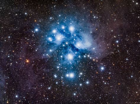 M45 The Pleiades: LRGB | Nebula, Astrophotography, Astronomy