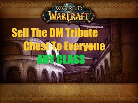 Dire Maul Tribute Run Solo - Sell the Chest To Non Stealth Classes Easy - WoW Classic Hunter ...