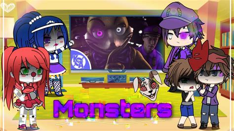 Afton Family reacts to Monsters... || OLD & CRINGE - YouTube Music