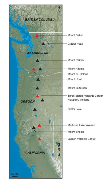 26 Map Of Volcanoes In The Us - Online Map Around The World