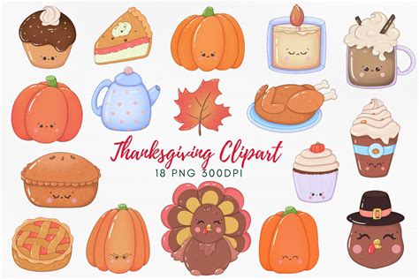 Cute Thanksgiving Clipart Pictures Mice