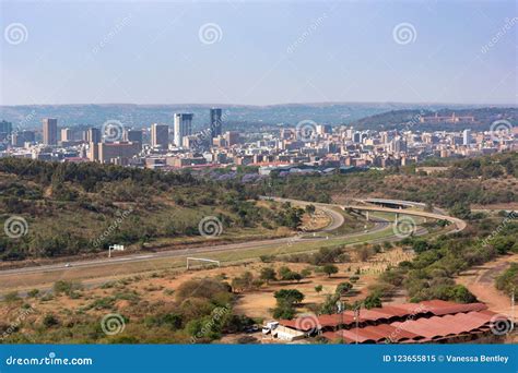 Pretoria City Skyline As Seen from the Voortrekker Monument Editorial Image - Image of capital ...