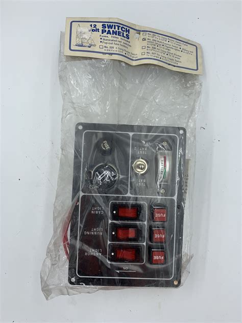 Buy 12 Volt Switch Panel(New), USVI - Harbor Shoppers