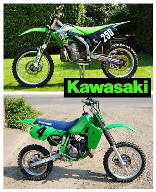 Kawasaki Dirt Bike new or used kawasaki dirt bikes ? what a choice.