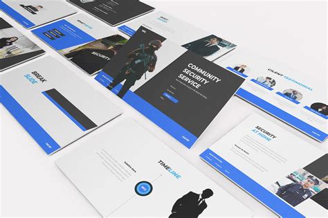 Security Guard Powerpoint Template (557856) | Powerpoint | Design Bundles