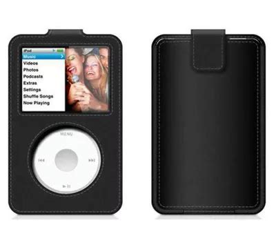 Buy Belkin Leather Case for iPod Classic 5th Generation - Black from ...