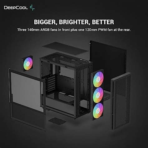 DeepCool CH560 vs Corsair 3000D RGB Airflow White - Pangoly