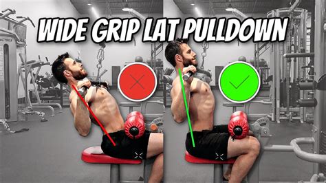 3 Wide Grip Lat Pulldown Mistakes & How To Correct Them