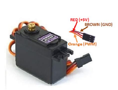 MG996R Servo Motor Datasheet, Wiring Diagram & Features