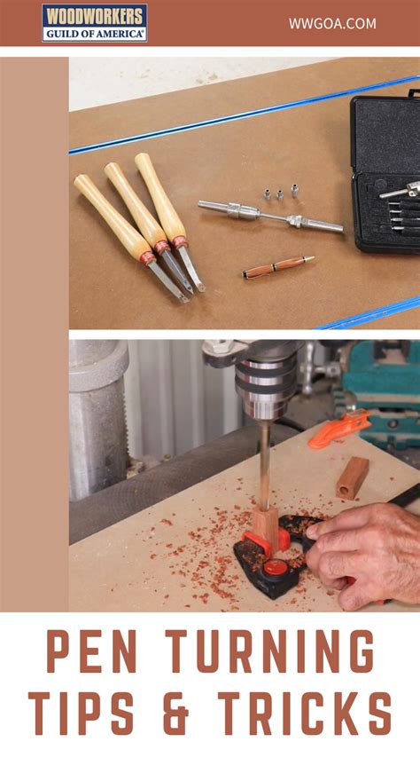 Pen Turning Tips and Tricks | Pen turning, Woodworking, Turn ons