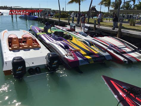 Florida Powerboat Club Brings Some Badly Needed Heat to the Miami Boat Show Poker Run ...