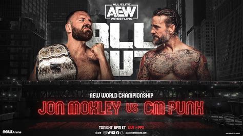 Aew All Out Live Coverage Jon Moxley Vs Cm Punk Match | Hot Sex Picture