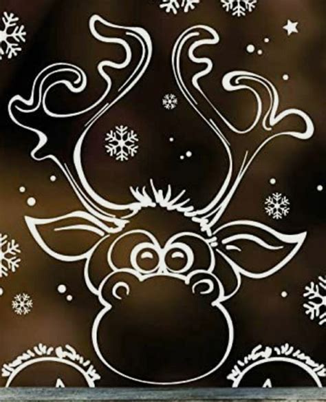 Pin by Eileen Blair on Window idea | Christmas stencils, Christmas decorations drawings ...